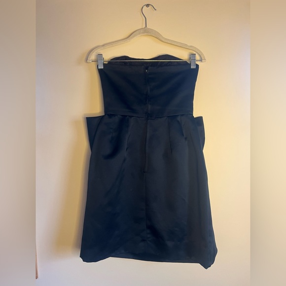 Vintage Strapless Nili Martin Black Bow Dress - Picture 5 of 7